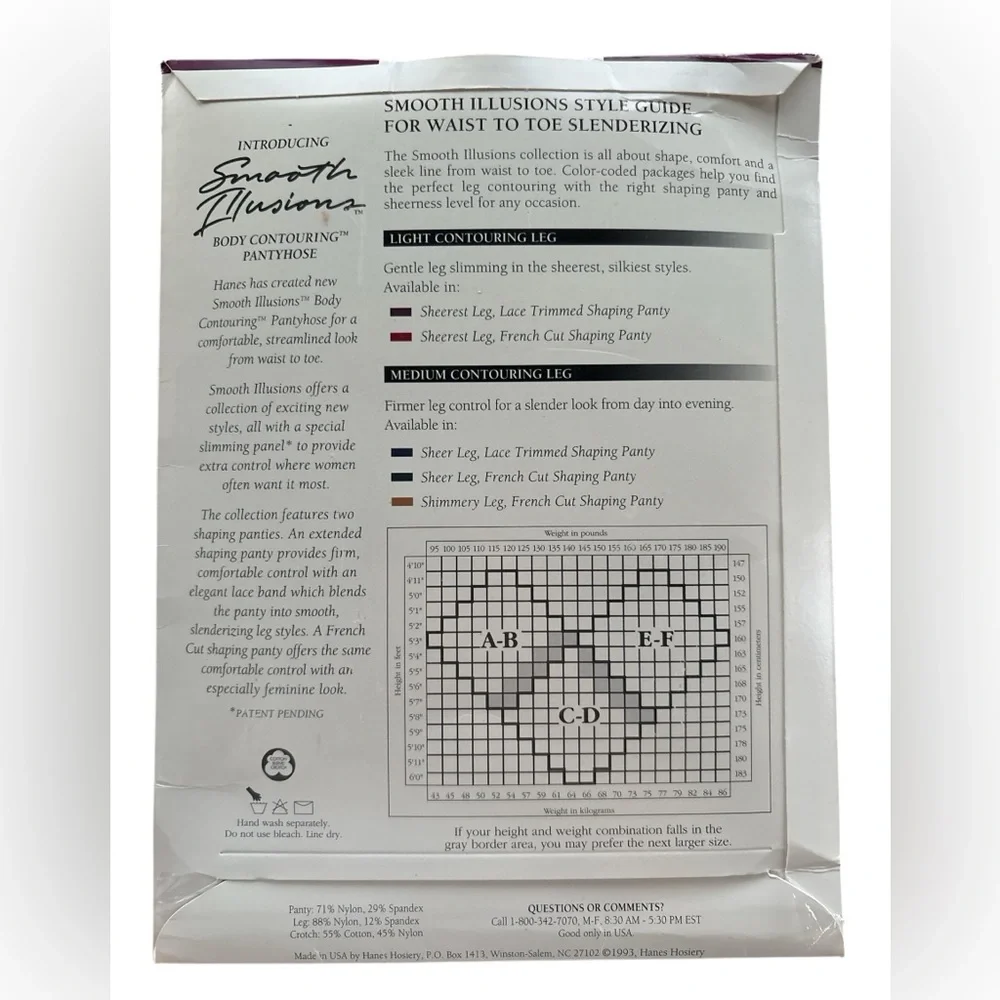 Hanes Smooth Illusions Body Contouring Pantyhose In Ivory